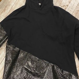 ASOS black sweat shirt size 6